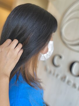 イコウヘアデザイン(icou hair design) バレない!さり気ないインナーカラー