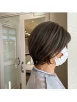 リセテラス (Lycee terrace)&nbsp;脱白髪染め　オリーブグレージュ　30代　40代　50代