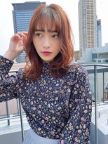 ルービック 和歌山(Rubik's)&nbsp;エアリーミディ/小顔ヘア/暖色系カラー★イルミナ20代30代