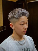 ヒロギンザバーバーショップ 大宮店(HIRO GINZA BARBER SHOP)&nbsp;シルバーカラー　埼玉　メンズカラー