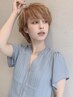 カット+ケアブリーチWカラー+トリートメント+最新マイクロバブル付☆
