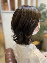 エイチ ヘアアンドメイク(eich hair&make) ☆エメラルドグリーンカラー☆