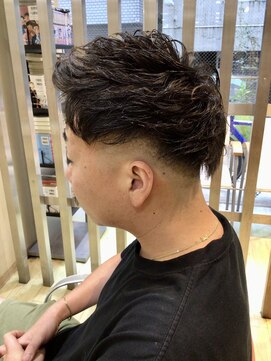 エイチエアー アルファ H'air alfa つつじヶ丘北口店 スキンフェード　ジェットモヒカン