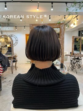 ロストシティ 横浜(LOST CITY) 【本場の韓髪】タッセルボブ