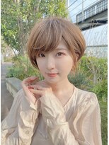 リルアーチ(Lillarch) 2024春/大人女性20代30代40代/透け感丸みショート