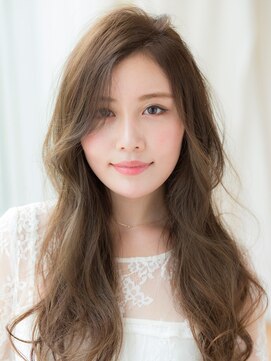 ノブ ヘアデザイン 能見台店(NOB hairdesign) 〈NOB杉田店〉小顔かきあげ大人ガーリー巻き髪