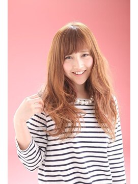 サファイア(SAPPHIRE) 重めバングは可愛らしさの王道の春モテスタイルです（＾◇＾）