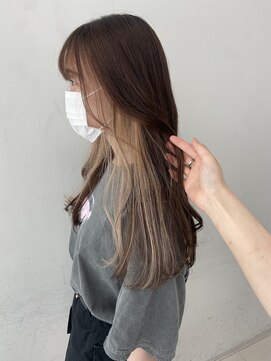 アライブ キチジョウジ(ALIVE Kichijoji) ALIVE Kichijoji /　イヤリングカラー×ホワイトベージュ