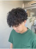 失敗しないツイスパ#恒吉#マッシュパーマ#20代・30代