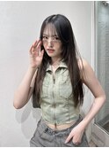 顔周りレイヤーカット