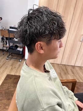 アンソメット 筑後店(UN SOMMET) 波巻きパーマ　ツイストスパイラルパーマ　メンズマッシュ