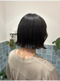 切りっぱなしボブ