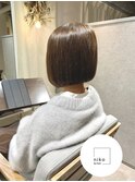 【二村】大人ボブ×髪質改善カラー