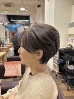 フーチー クーチー アマティー 豊中店(FUCHI KUCHI amati)&nbsp;@fuchi_kuchi.okada[大阪豊中/小顔ショートカジュアルショート］