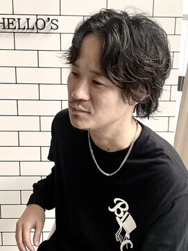 オールデイハローズ(ALL DAY HELLO'S) 20代30代40代 大人トラッドワイルドパーマ【河原町】