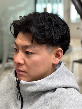 アポロカットステージ 相模大野店 アップバング/ツーブロックマッシュ<理容室>[メンズ/相模大野]