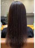 髪質改善ストレート