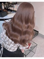 ベレーザ 渋谷(BELEZA)&nbsp;6959髪質改善アッシュブラックカシスレッド艶髪レイヤーロング