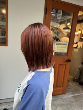 ヘアーラボ ハチ(HAIR LABO HACHI) オレンジ☆