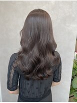 ロイ(Roi) ブリーチなし_透明感カラー_赤み消し_シアベージュ_担当西村