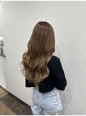 インナーカラー×プルエクステ