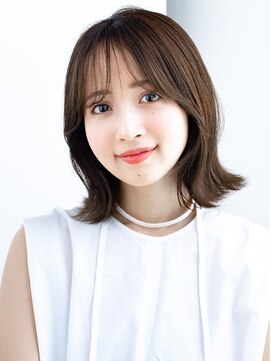 レノラ 本町(LENORA) 20代30代大人かわいいナチュラル暗髪ゆるめパーマヘア