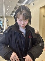 スニュウ(snuw)&nbsp;【snuw mina】レイヤーカット/顔まわりカット/デザインカラー