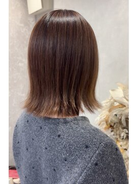 ハイバレーヘアーメゾン(HIGH VALLEY HAIRMAISON) ぱつっとボブハイライトボブレディースショート岡山南中央町