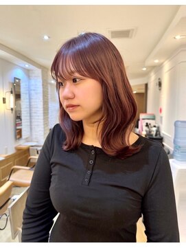 トゥルース 上野店(TRUTH) #暖色カラー#くびれレイヤーカット