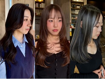 ハク(haku)の写真/レイヤーを入れた華やかなワンホンヘア＆韓国風ヘアで、ツヤのあるお洒落ロングヘアに［宇都宮]