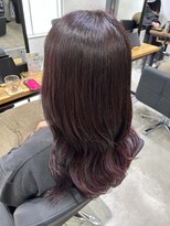 アン ビー(an B)&nbsp;カシスレッド/髪質改善/カラー