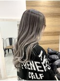 仙台バレイヤージュデザインカラーブリーチカラーハイライト