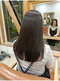 《HAIRZ★多田》ツヤツヤグレージュカラー