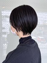 ハピネス 河原町店(Happiness)&nbsp;黒髪　ハンサムショート　京都美容室　進詩織