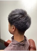 色落ち綺麗シルバーカラー