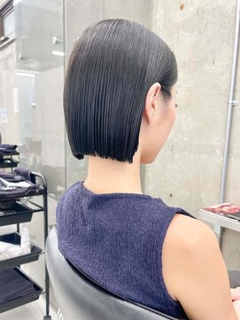 ノエ(noe) くびれヘア/アプリコットオレンジ/ハイライトカラー/栄r146