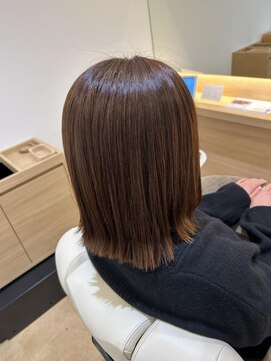 イデア 三郷中央店(IDEA) 外ハネボブ/髪質改善/白髪ぼかし/オージュア
