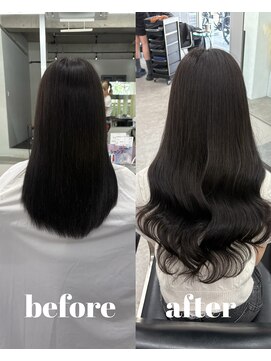 ティント 梅田(Tint) 【Fumina】シールエクステ80本