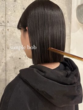 アンガーデン(Une GARDEN) ロブ/髪質改善/地毛風カラー/ボブ