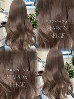アマトウキョウスマートサロン(AMA TOKYO×Smart Salon)&nbsp;マロンベージュ  ミルクティーベージュ  透明感カラー