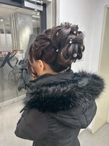 キング 心斎橋店(K!ng)&nbsp;ハイライトカラーミルクティーベージュレイヤーカット