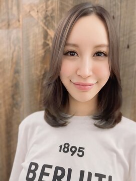 ピース トウキョウ(PEACE TOKYO) 韓国ヘア/韓国レイヤー/グレージュ/前髪カット/20代30代40代50代