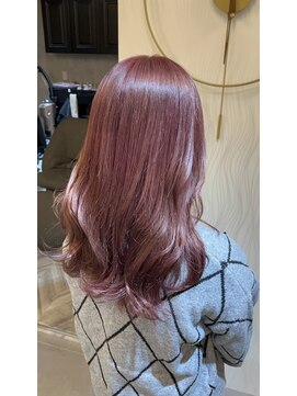 ピンクベージュ♪