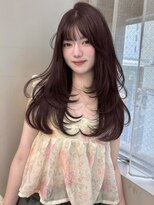 ボタン テンジン(VOTAN tenjin) 【Votan_はる】レイヤーカット♪♪ピンクブラウン