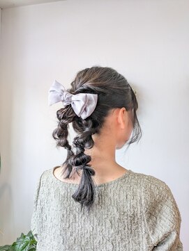 ケイズプラスカラン(HAIR AND MAKEUP K's PLUS calin) ツインヘアセット