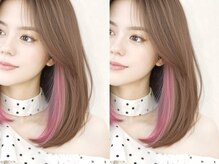 ◇ハイライト/インナーカラー◇ショート・ボブスタイルもデザインカラーでワンランク上のスタイルに♪