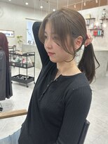 ソーバイスターク(THOR by stark)&nbsp;結んで可愛い透け感のある顔まわり