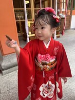 イル 天神西通り店(ill) 七五三ヘア/着付け/ヘアアレンジ/日本髪風