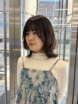 ザザ ZA/ZA 茗荷谷 イエベ秋さんにおすすめ♪チョコブラウン/ミディアムレイヤー