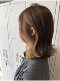 インナーカラー、髪質改善、レイヤースタイル